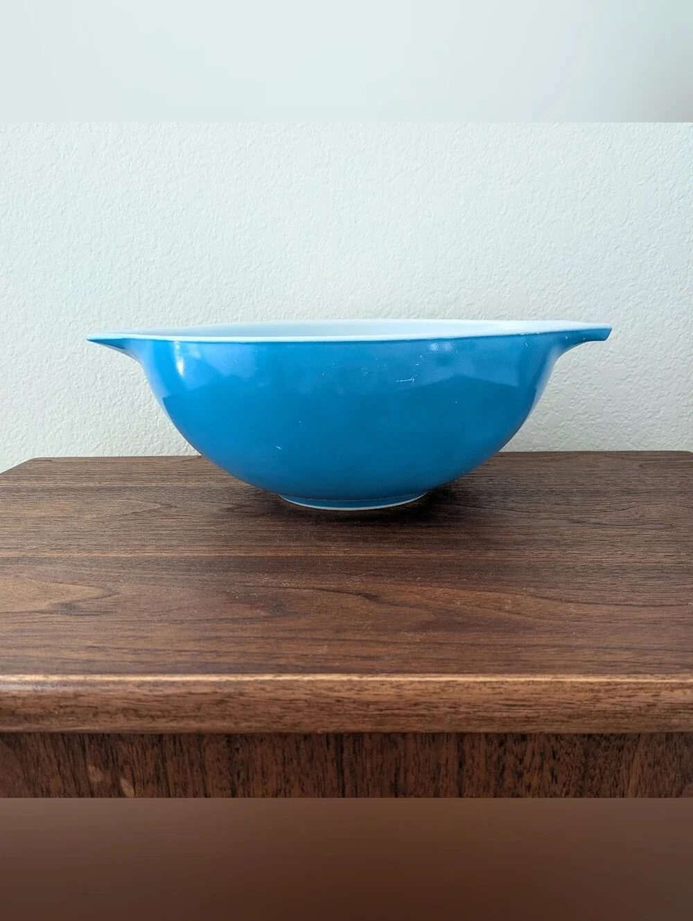 Pyrex Horizon Blue Cinderella Mixing Bowl 444 Qt Large Nesting Bowl